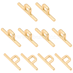 Zinc Alloy Bag Clasps, for Bag Buckle Accessories Makings, Light Gold, 3.55x1.3x0.35cm, 10pcs/bag(FIND-WR0004-11)