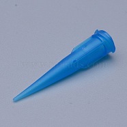 TT Tapered Tips Dispensing Needles, Dispensing Tips Glue Dispensing Needle, Dodger Blue, Lumen: 0.41mm, External Dia: 0.65mm, 32x7.5mm(TOOL-WH0016-08G)