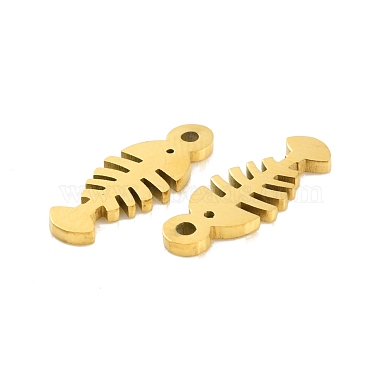 Ion Plating(IP) 304 Stainless Steel Charms(STAS-D051-49G)-3