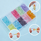 300pcs 10 Colors Transparent Acrylic Linking Rings(MACR-SP0001-54)-5