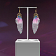 4Pcs 4 Colors Gradient Butterfly Resin Dangle Earrings(EJEW-AN0003-94)-7