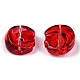 Perles de verre peintes par pulvérisation transparent(GLAA-N035-036-C07)-1