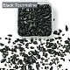 50G Natural Black Tourmaline Chip Beads(G-YW0001-67)-1