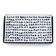 100 pièces ensemble de bagues d'humeur en fer papillon bling(RJEW-N042-03)-1