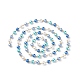 Handmade Glass Pearl Beaded Chain(AJEW-JB01134-01)-4