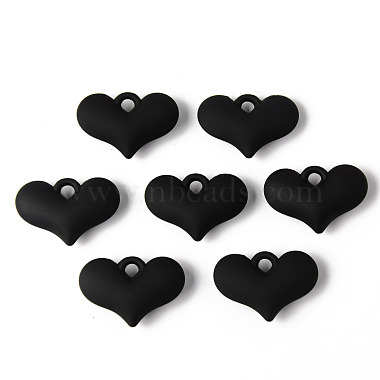 Rubberized Style Acrylic Pendants(X-OACR-N011-012B)-1