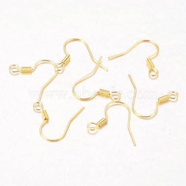 Iron Earring Hooks(X-E133-G)-2