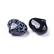 coeur d'obsidienne flocon de neige naturel pierre d'amour(G-F659-A25)-2