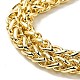 Men's Alloy Wheat Chains Double Layer Multi-strand Bracelet(BJEW-A129-08G)-3