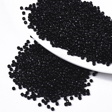 Black Glass Beads