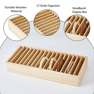 17 Grids Wooden Headband Display Box(AJEW-WH0419-83)-5