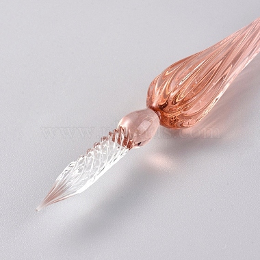 stylo plongeur en verre fait à la main(AJEW-WH0121-43H)-2