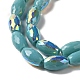 Brins de perles de galvanoplastie plaquées couleur ab(EGLA-H104-03F)-3