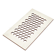 Wood Air Vent Cover, FOR Wall, Ceiling, Heating Register, Rectangle, 250x150x5mm(AJEW-WH0270-368A)