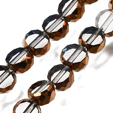 Electroplated Transparent Glass Beads Strands(GL-CBA98F0-06B-06)-1