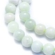Natural Myanmar Jade/Burmese Jade Beads Strands(G-K310-C05-8mm)-3