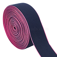 5 Yards Nylon Elastic Bands, for DIY Accessories, Flat, Pearl Pink, 40mm(OCOR-BC0005-74A)