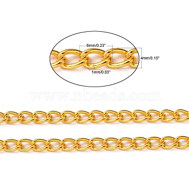 Iron Twisted Chains Curb Chains(CHS007Y-G)-2