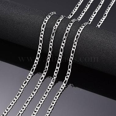 304 Stainless Steel Mother-Son Chains(CHS-K001-32-3mm)-3