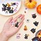 SUNNYCLUE 20Pcs 10 Style Halloween Theme Opaque Resin Cabochons(RESI-SC0001-63)-3