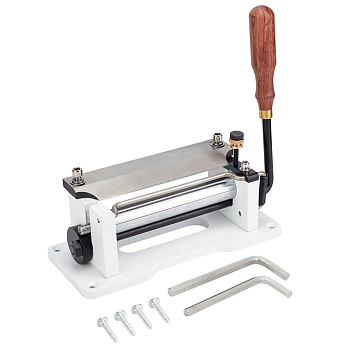 Iron Skiving Machine Tools Set, Platinum, 10.5x27x15cm