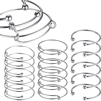 Brass Bangle Making Sets, with Adjustable Bangles and Torque Bangle, Mixed Color, 62~67mm