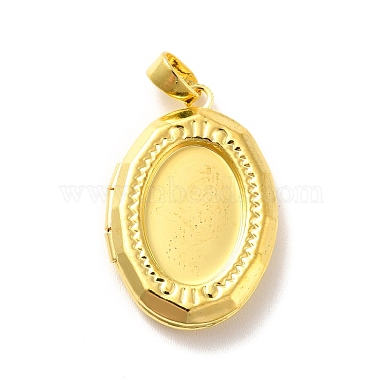 Стойки обшивки латунь медальона подвески(KK-I688-06G)-2