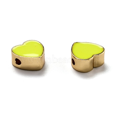 Brass Enamel Beads(KK-B029-14G)-3