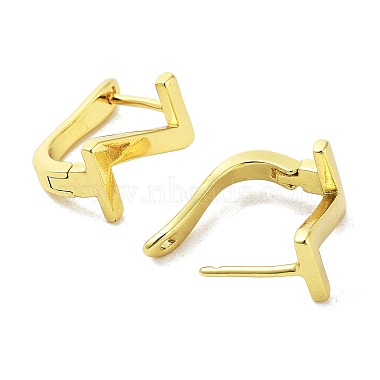 Brass Letter Stud Earrings for Women(EJEW-A038-01Z-G)-2