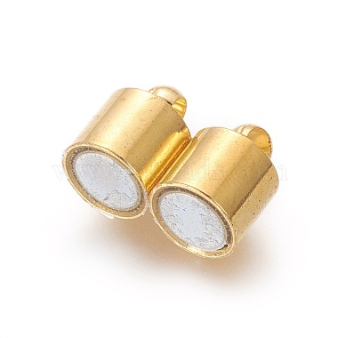 Brass Magnetic Clasps with Loops(MC027-M)-2