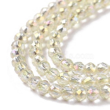 Electroplate Transparent Glass Beads Strands(X1-GLAA-H021-01B-FR04)-5