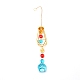 Colorful Glass Hanging Crystal Pendant Ornament(HJEW-TAC0012-19)-1