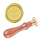 Brass Retro Wax Sealing Stamp(AJEW-WH0207-014)-1