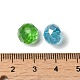 Perles de verre transparentes plaquées rondelles à facettes rondelles couleur ab(GLAA-R152-10mm-M2)-3
