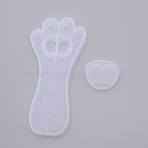 Bottle Opener Silicone Molds, Resin Casting Molds, Epoxy Resin Craft Making, Bottle Opener, White, 3x3.5x0.45cm, Inner Diameter: 1.9x27cm(DIY-WH0209-69)