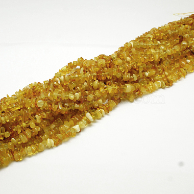 4mm Chip Amber Beads