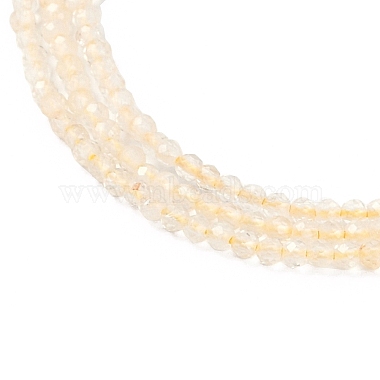 citrine naturelle brins de perles(X-G-P542-A02-01)-4