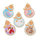 20Pcs 5 Styles Alloy Enamel Pendants(ENAM-CJ0005-43)-8