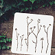 3Pcs 3 Styles Spring Theme PET Hollow Out Drawing Painting Stencils(DIY-WH0394-0010)-3