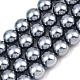 Electroplate Glass Pearl Beads Strands(HY-F001-01)-2