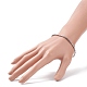 Bracelet extensible perlé colonne de verre pour femme(BJEW-JB08625-02)-3