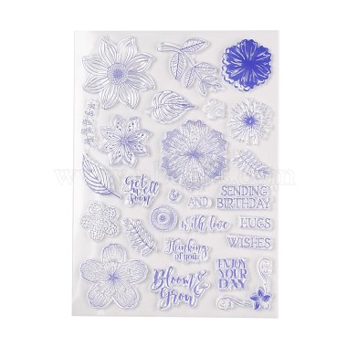 Lilac Plastic Clear Stamps