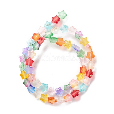 Perles en verre transparentes(GLAA-F112-04B)-3