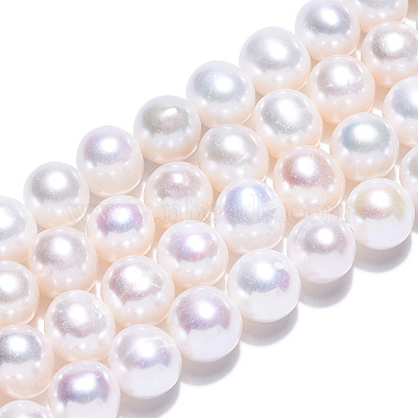 Creamy White Round Pearl Beads