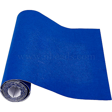 Midnight Blue Polyester Self-adhesive Fabric