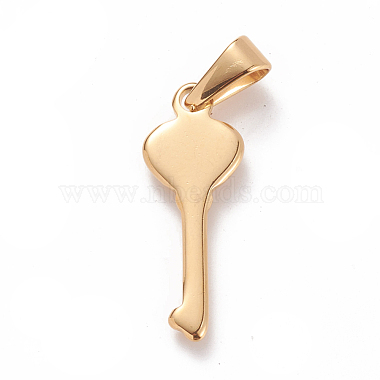 Golden Key Stainless Steel Pendants