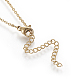Brass Initial Pendant Necklaces(NJEW-I230-24G-D)-2