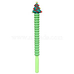Christmas Theme Plastic Diamond Painting Point Drill Pen, Diamond Painting Accessories Embroidery Tool, Christmas Tree, 190mm(XMAS-PW0001-099H)