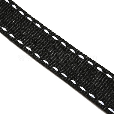 4.5 Yards Polyester Stitched Edge Ribbon(OCOR-XCP0002-18)-3