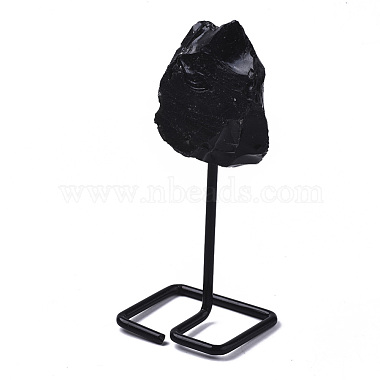 Natural Obsidian Display Decorations(G-N0236-040A-01)-2
